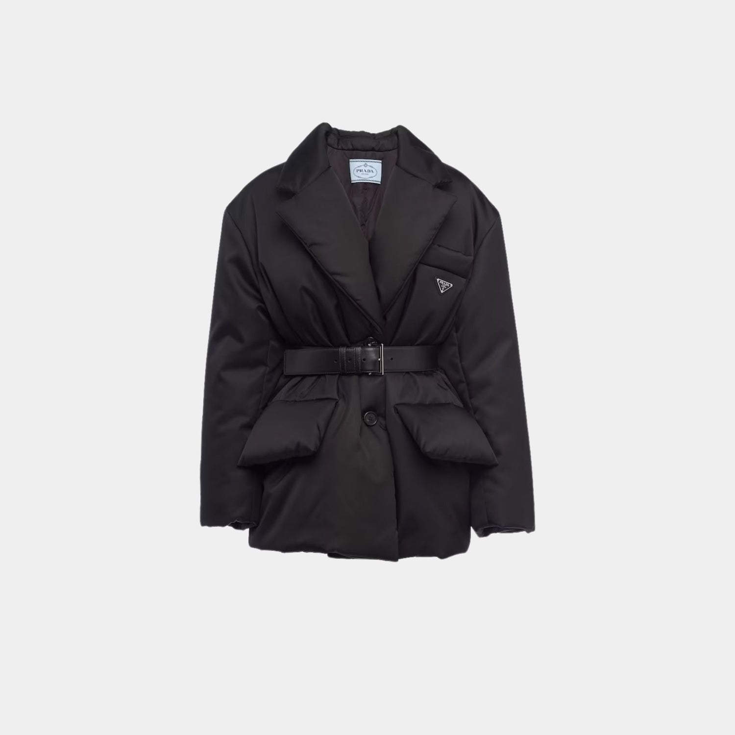 Black Re-Nylon Down Jacket