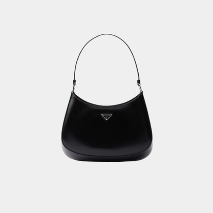 Cleo Brushed Leather Shoulder Bag