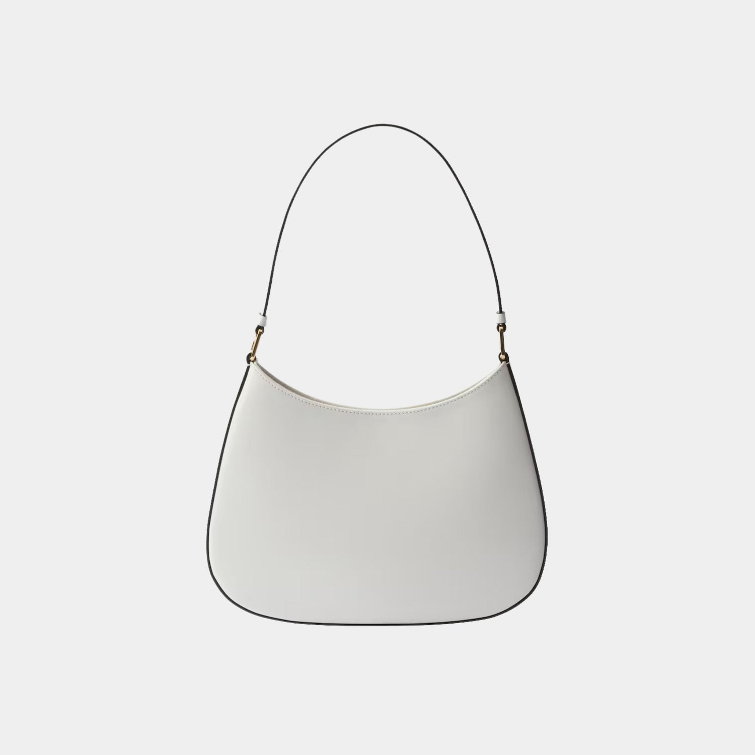 Cleo Printed Brushed Leather Shoulder Bag