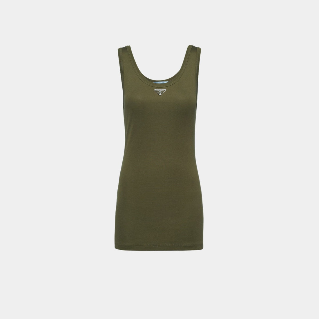 Cotton Ribbed Knit Top