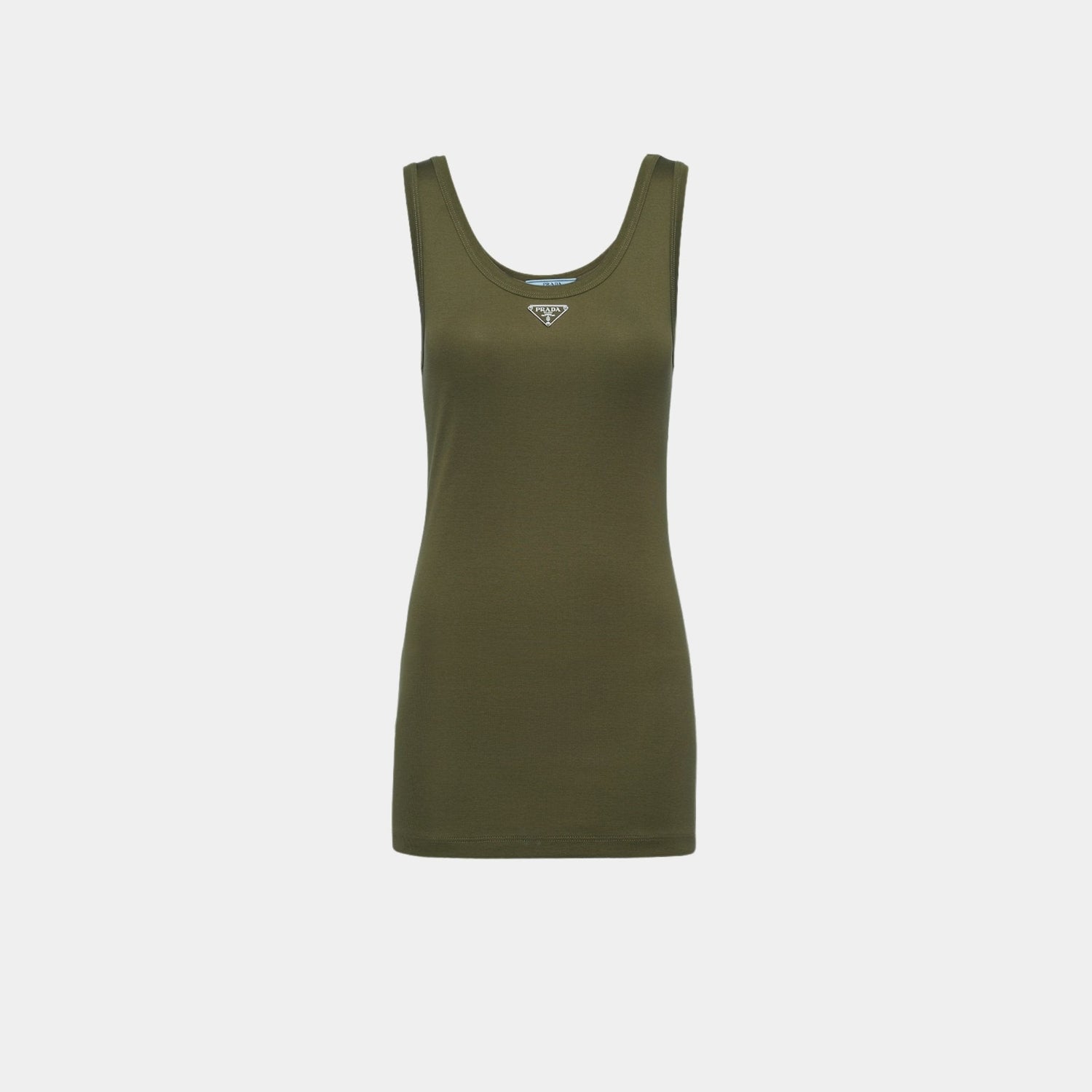 Cotton Ribbed Knit Top