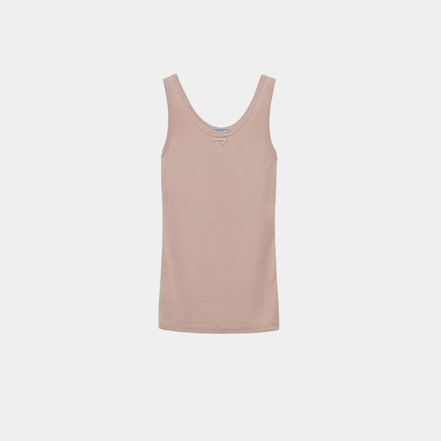 Cotton Ribbed Knit Top