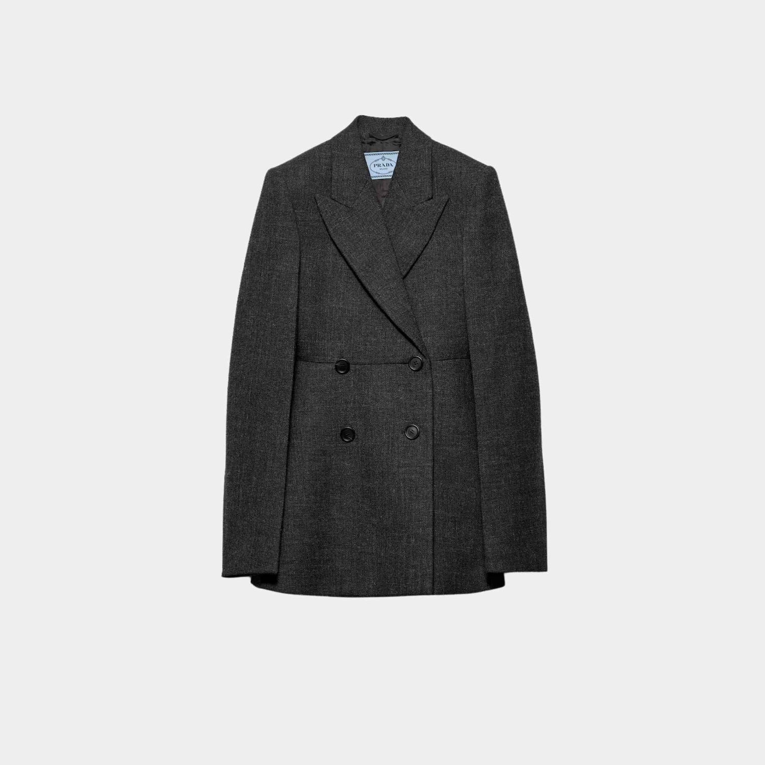 Double-breasted Vintage-look Rush Stitch Jacket