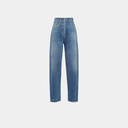 High-waisted Denim Jeans