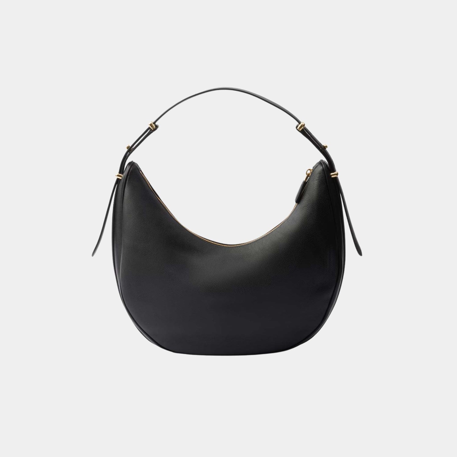 Large Calfskin Leather Shoulder Bag