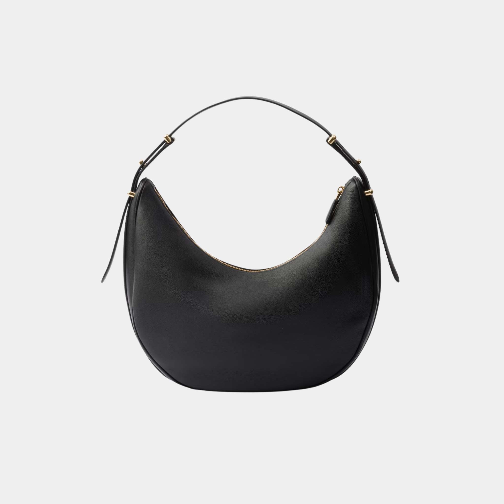 Large Calfskin Leather Shoulder Bag