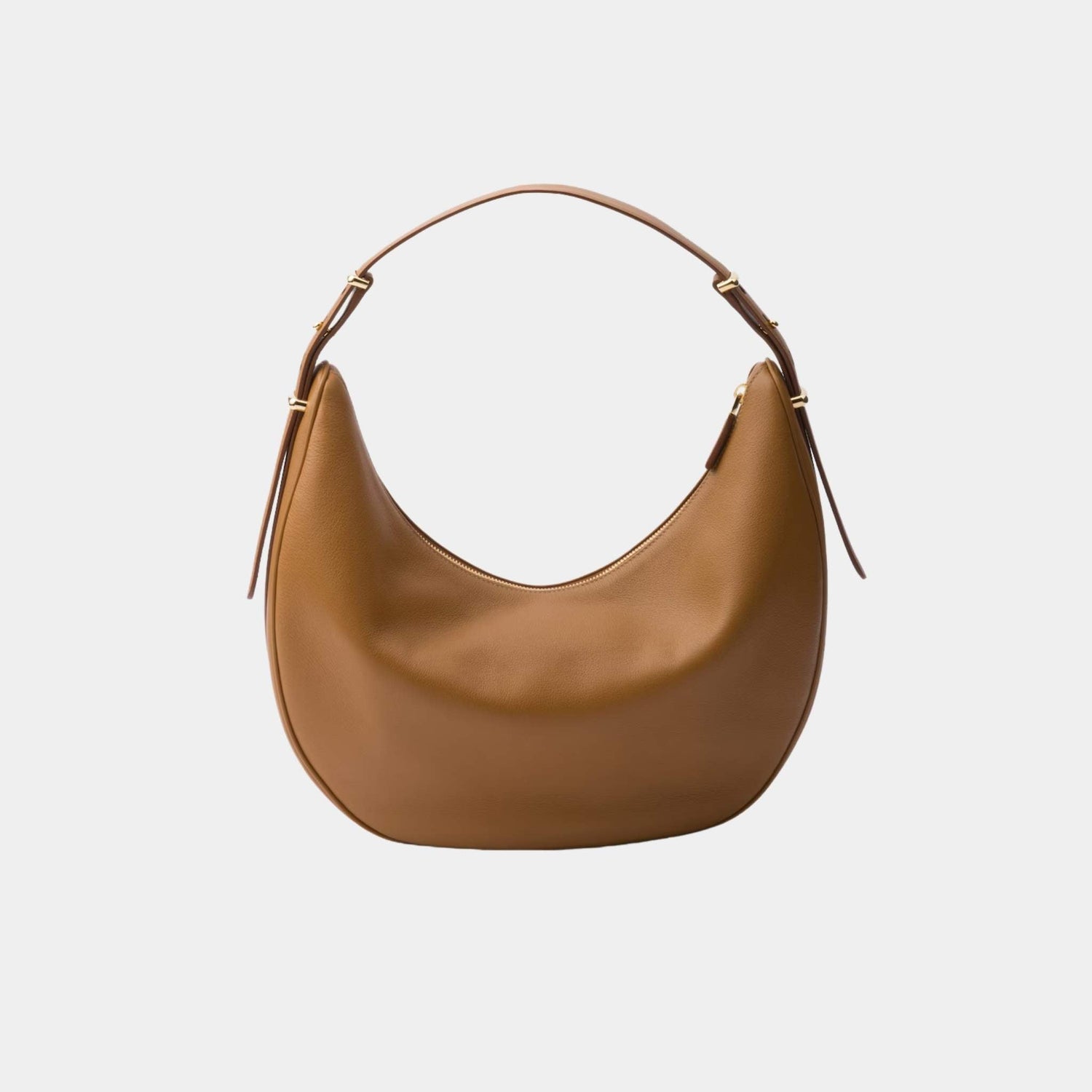 Large Calfskin Leather Shoulder Bag