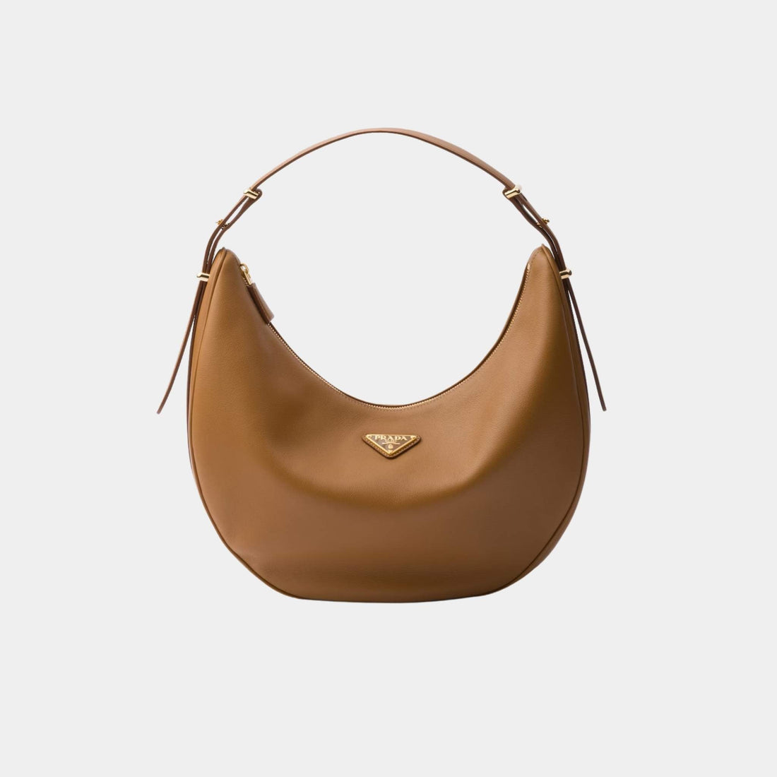 Large Calfskin Leather Shoulder Bag
