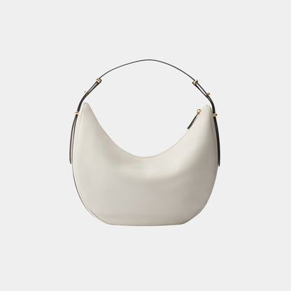 Large Calfskin Leather Shoulder Bag