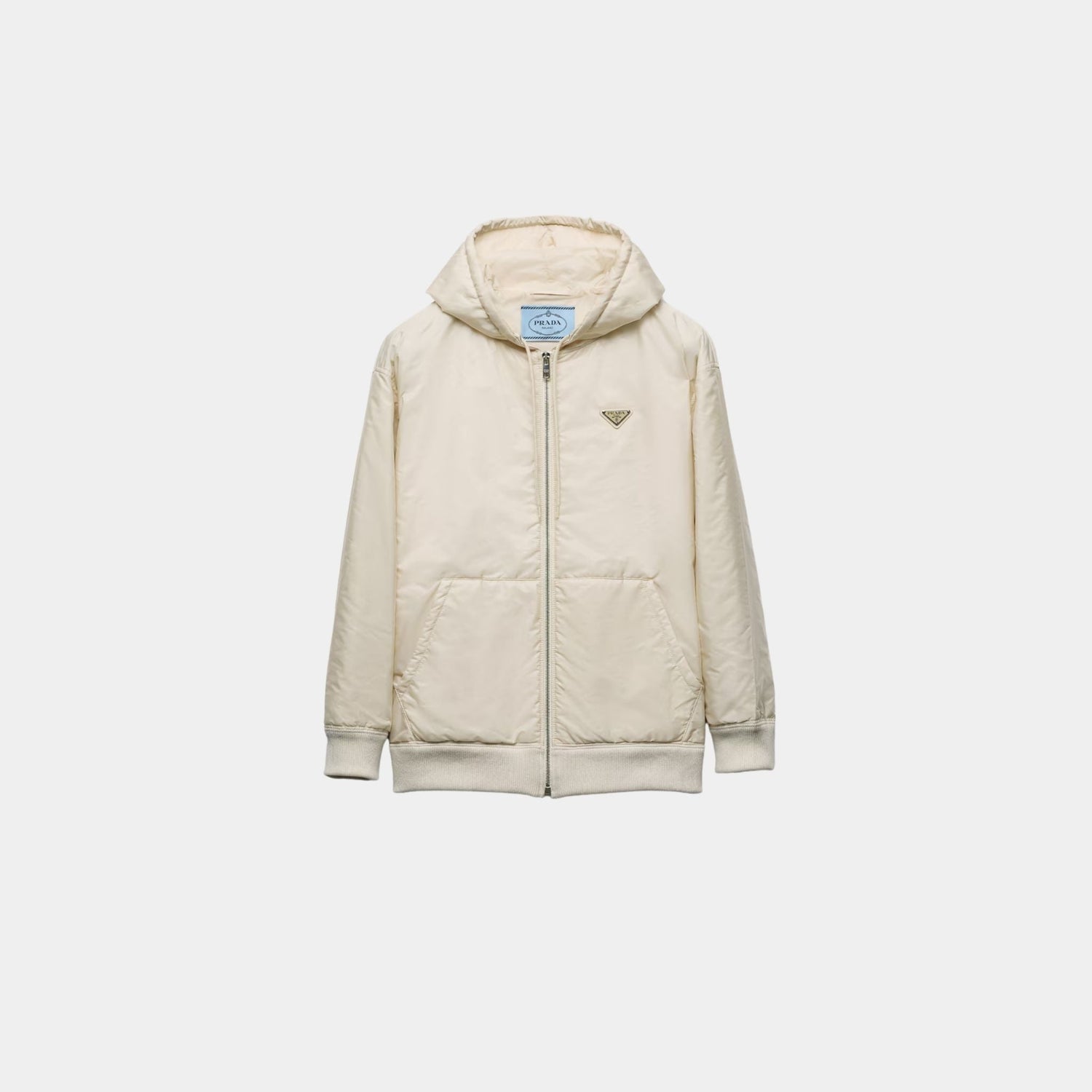 Lightweight Hooded Re-Nylon Blouson Jacket