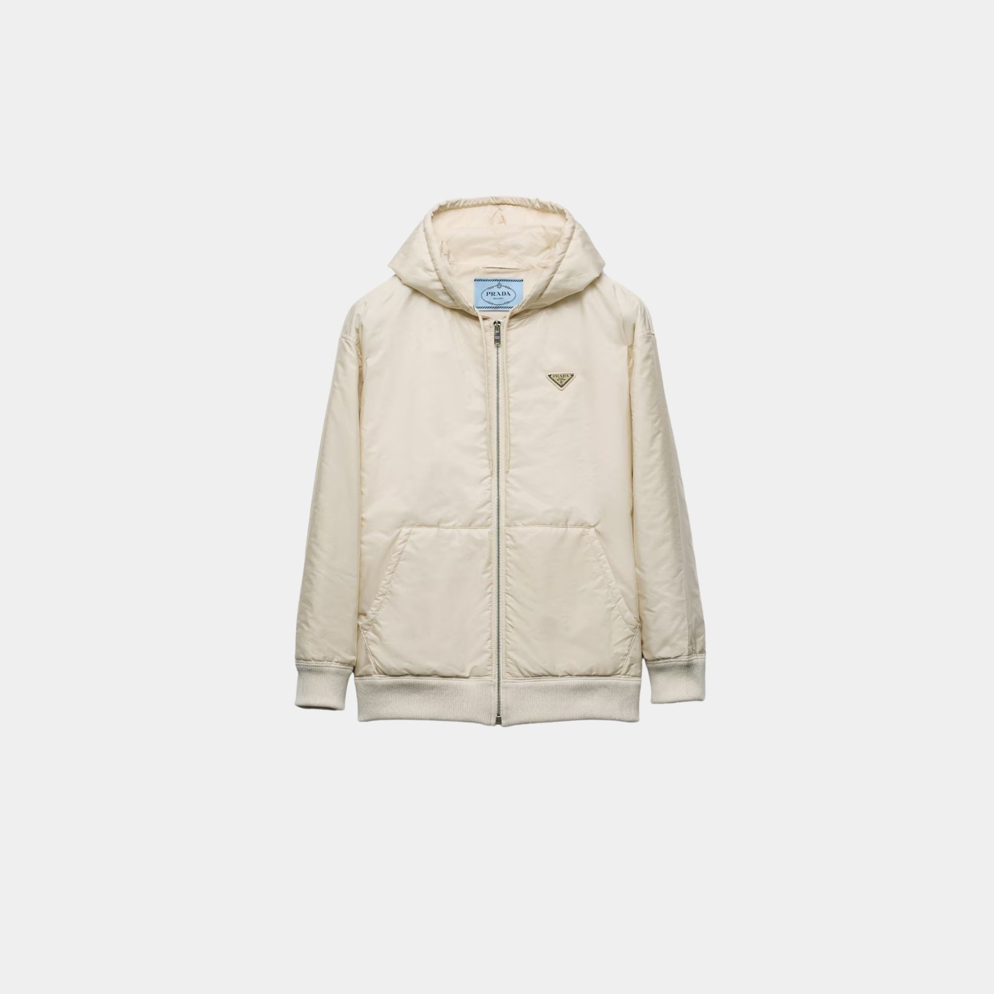 Lightweight Hooded Re-Nylon Blouson Jacket