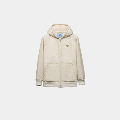 Lightweight Hooded Re-Nylon Blouson Jacket