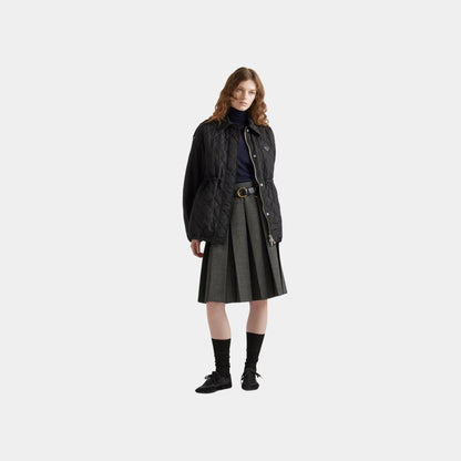 Lightweight Quilted Re-Nylon Blouson Jacket