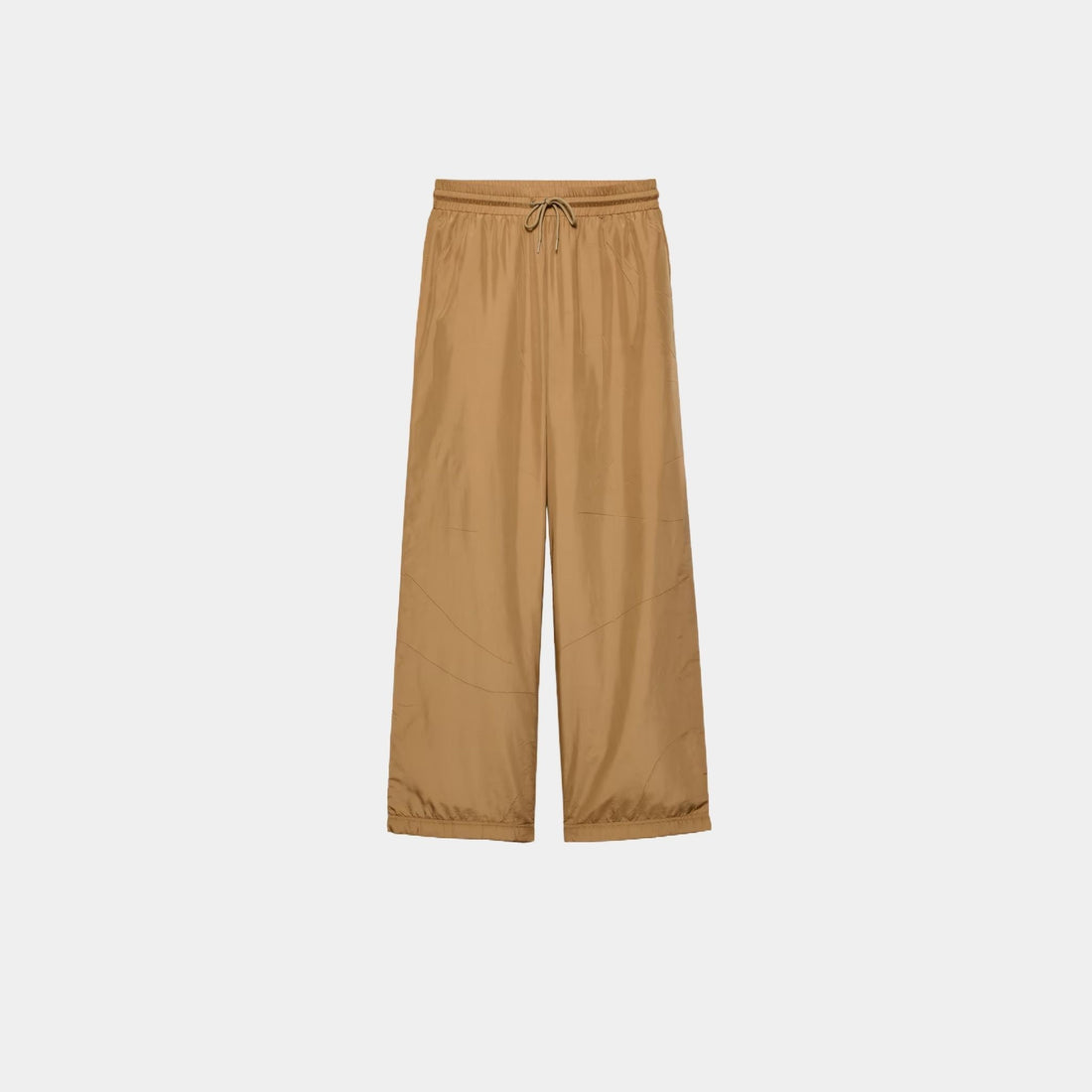 Lightweight Re-Nylon Wide Leg Pants