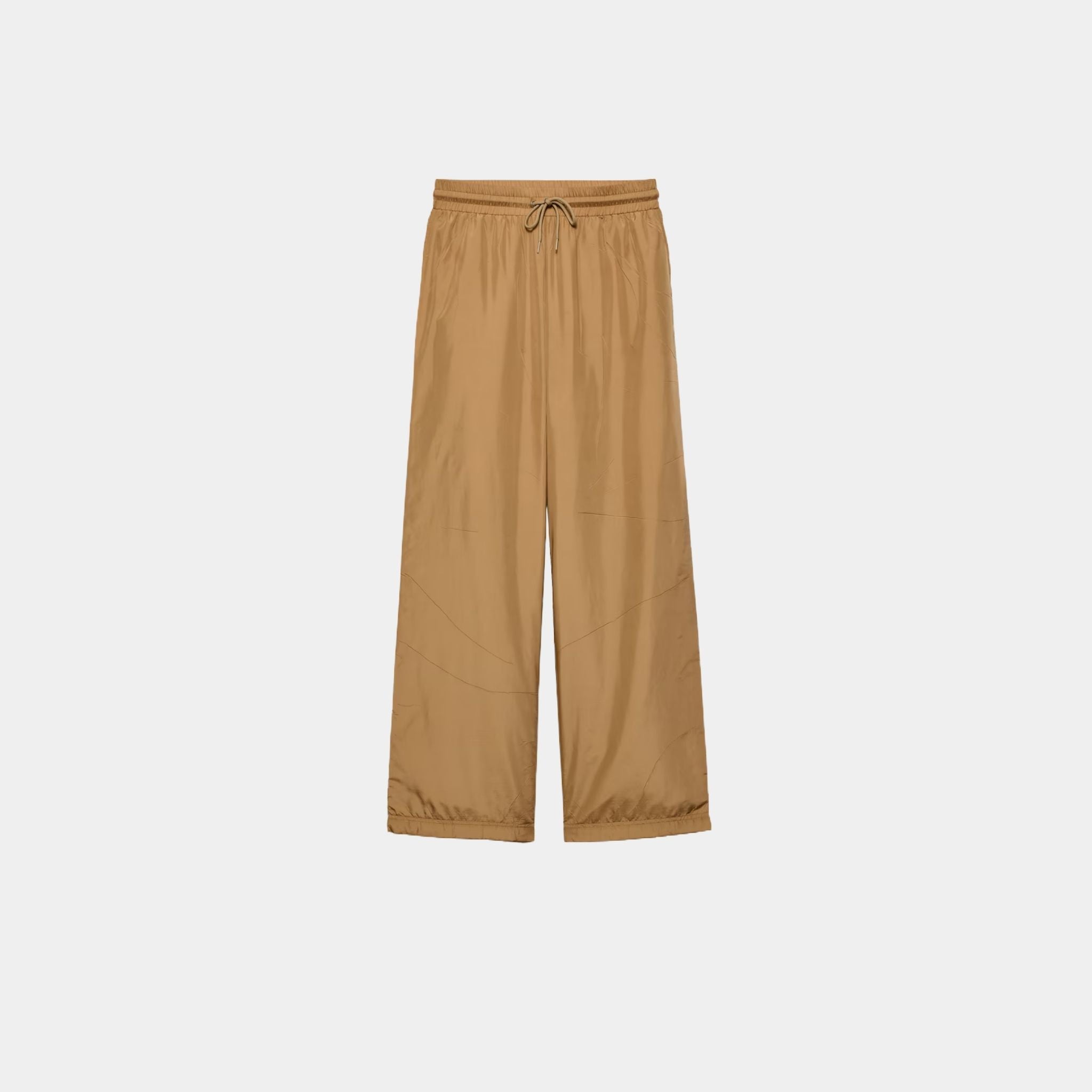 Lightweight Re-Nylon Wide Leg Pants