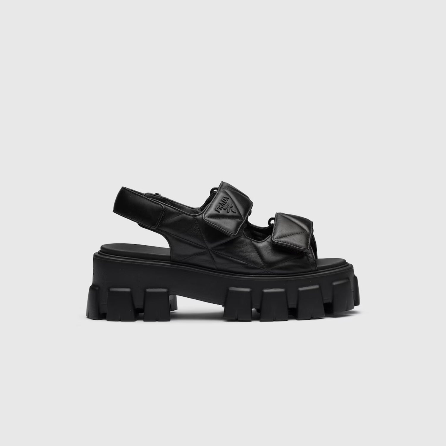 Monolith Nappa Lambskin Leather Sandals