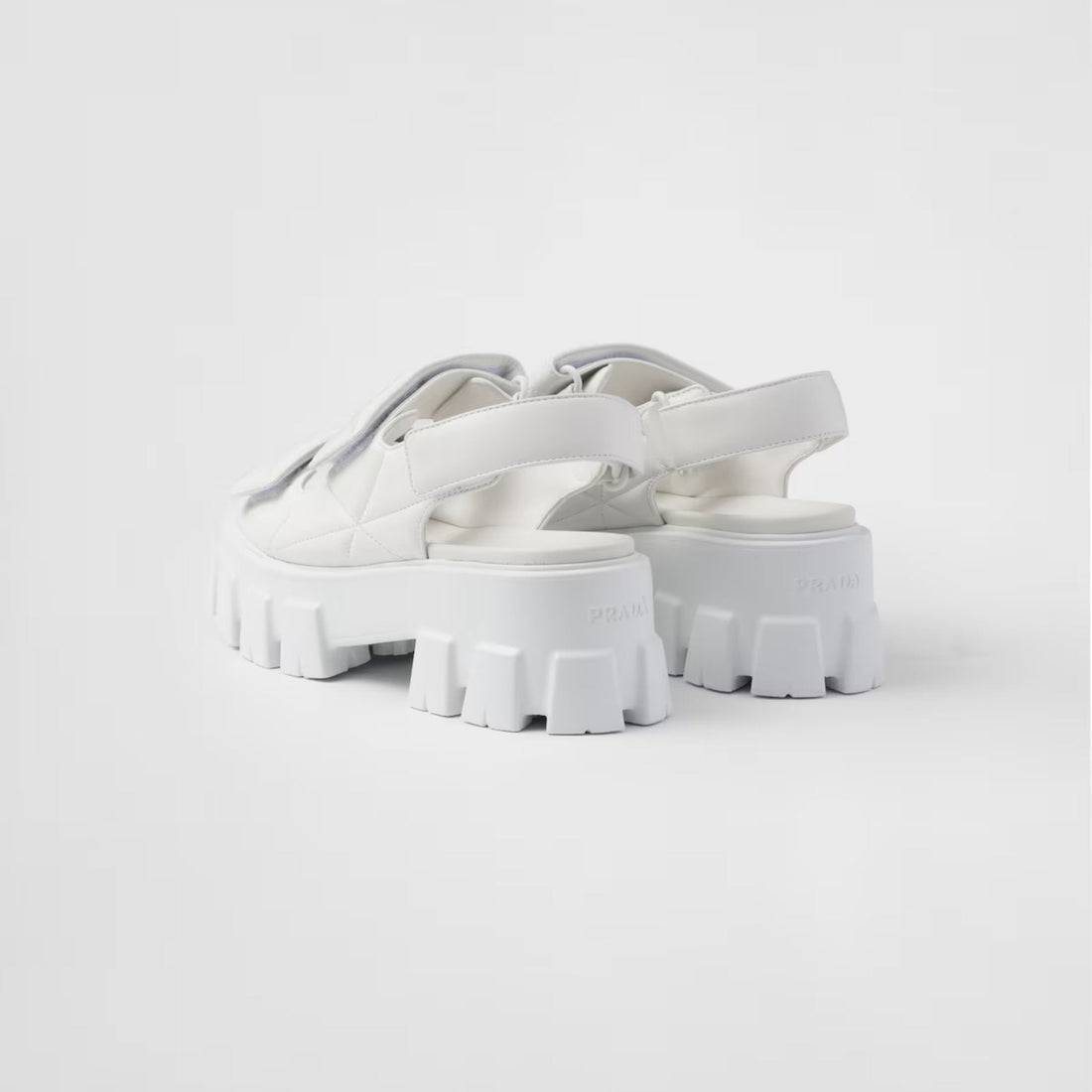 Monolith Nappa Lambskin Leather Sandals