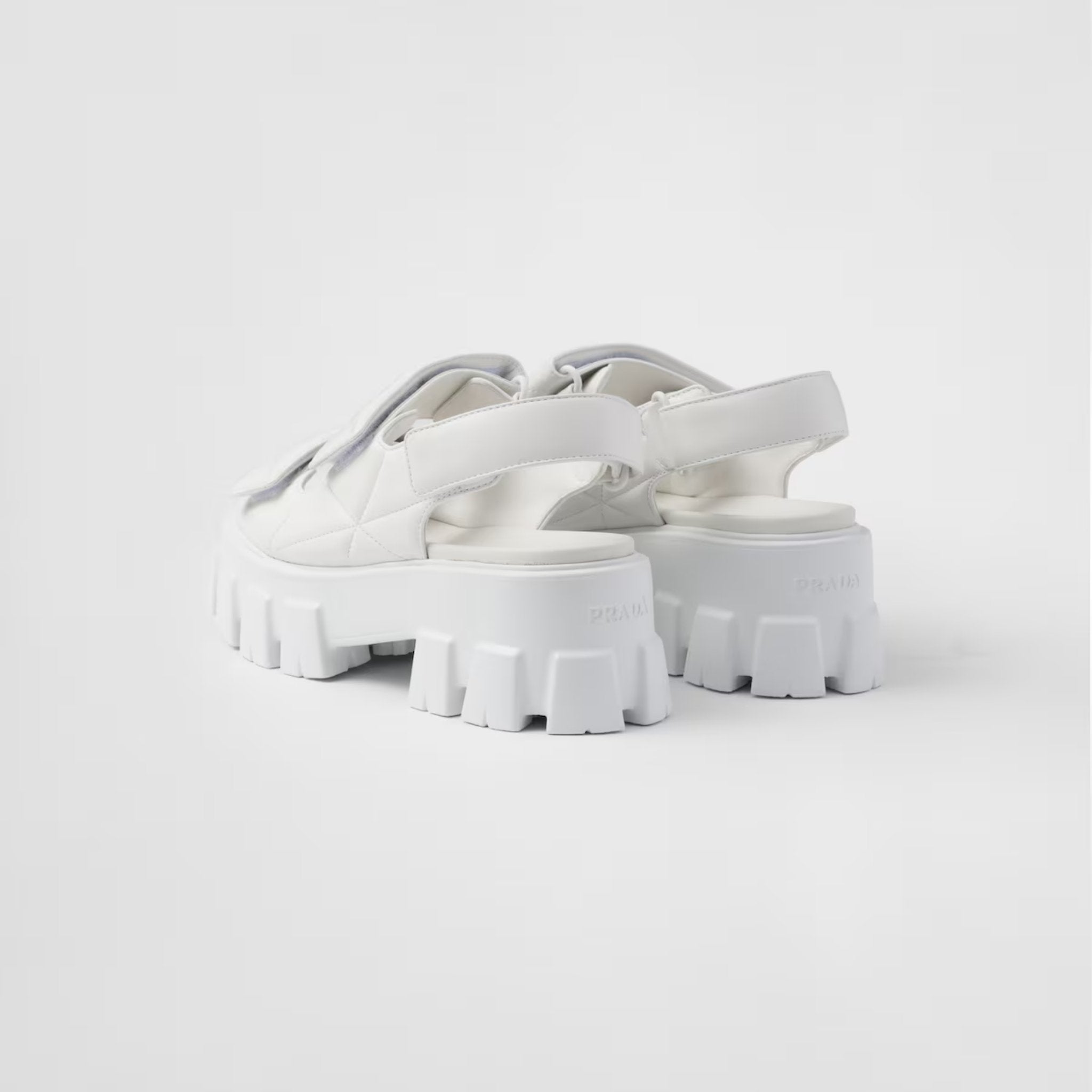 Monolith Nappa Lambskin Leather Sandals