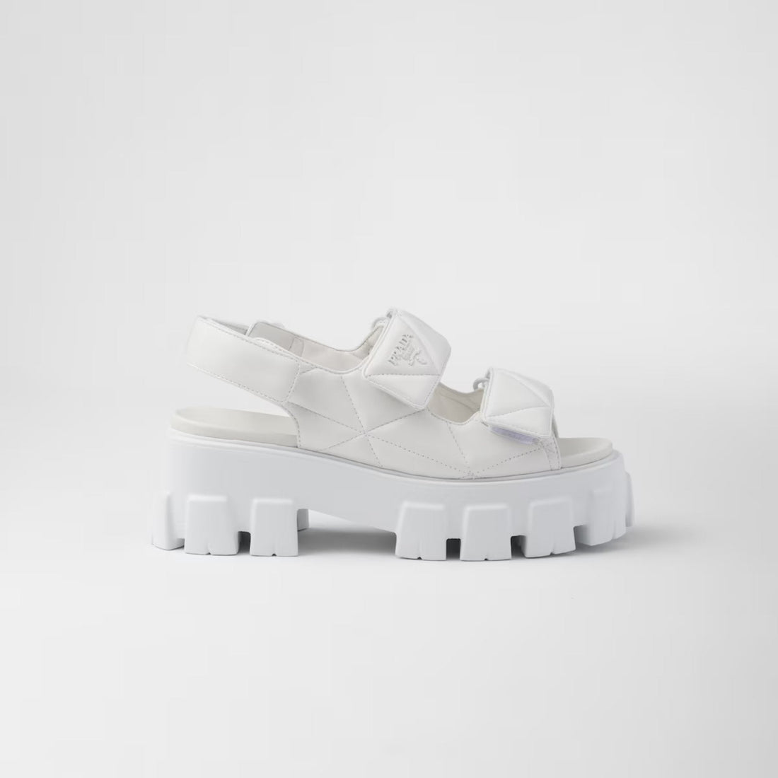 Monolith Nappa Lambskin Leather Sandals