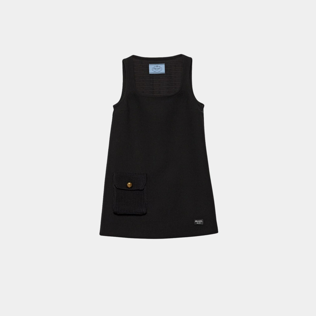 Natté Straight Minidress