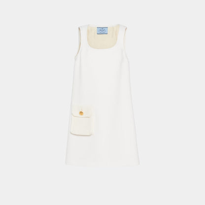 Natté Straight Minidress