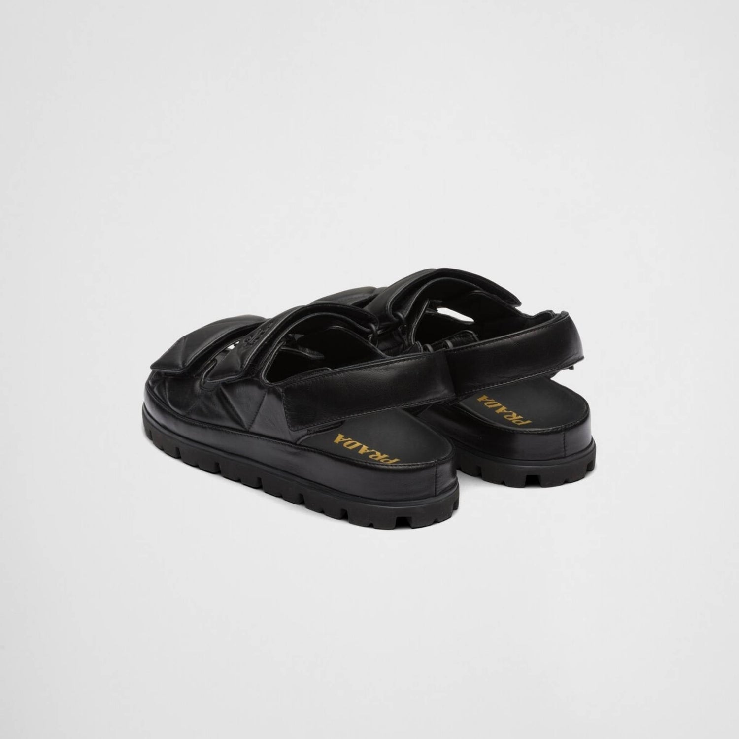Padded Nappa Leather Sandals