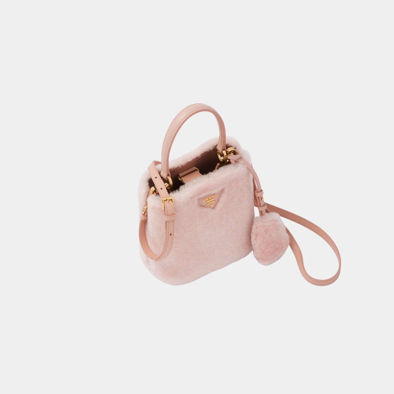 Panier Shearling Mini Bag