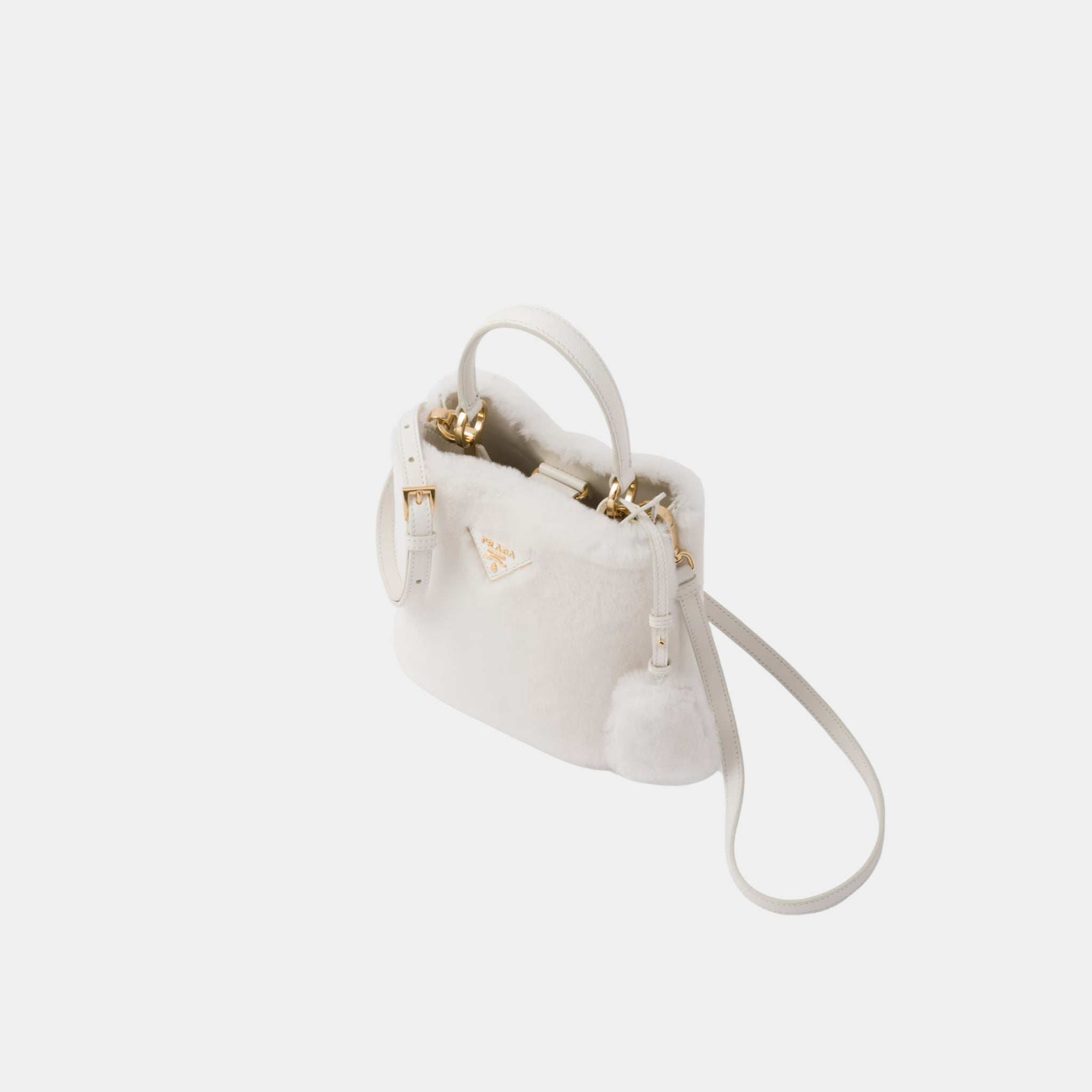 Panier Shearling Mini Bag
