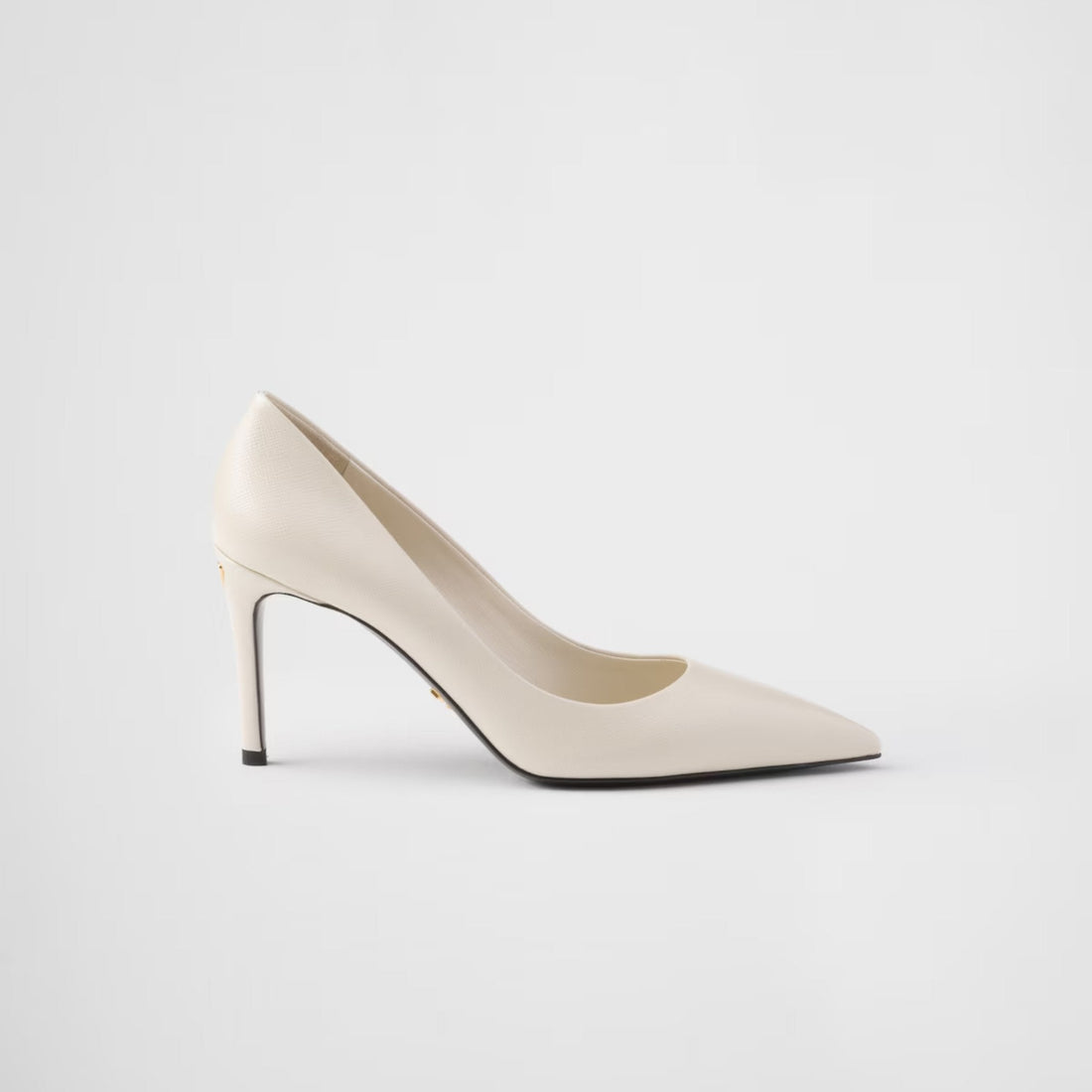 Patent Saffiano Leather Pumps