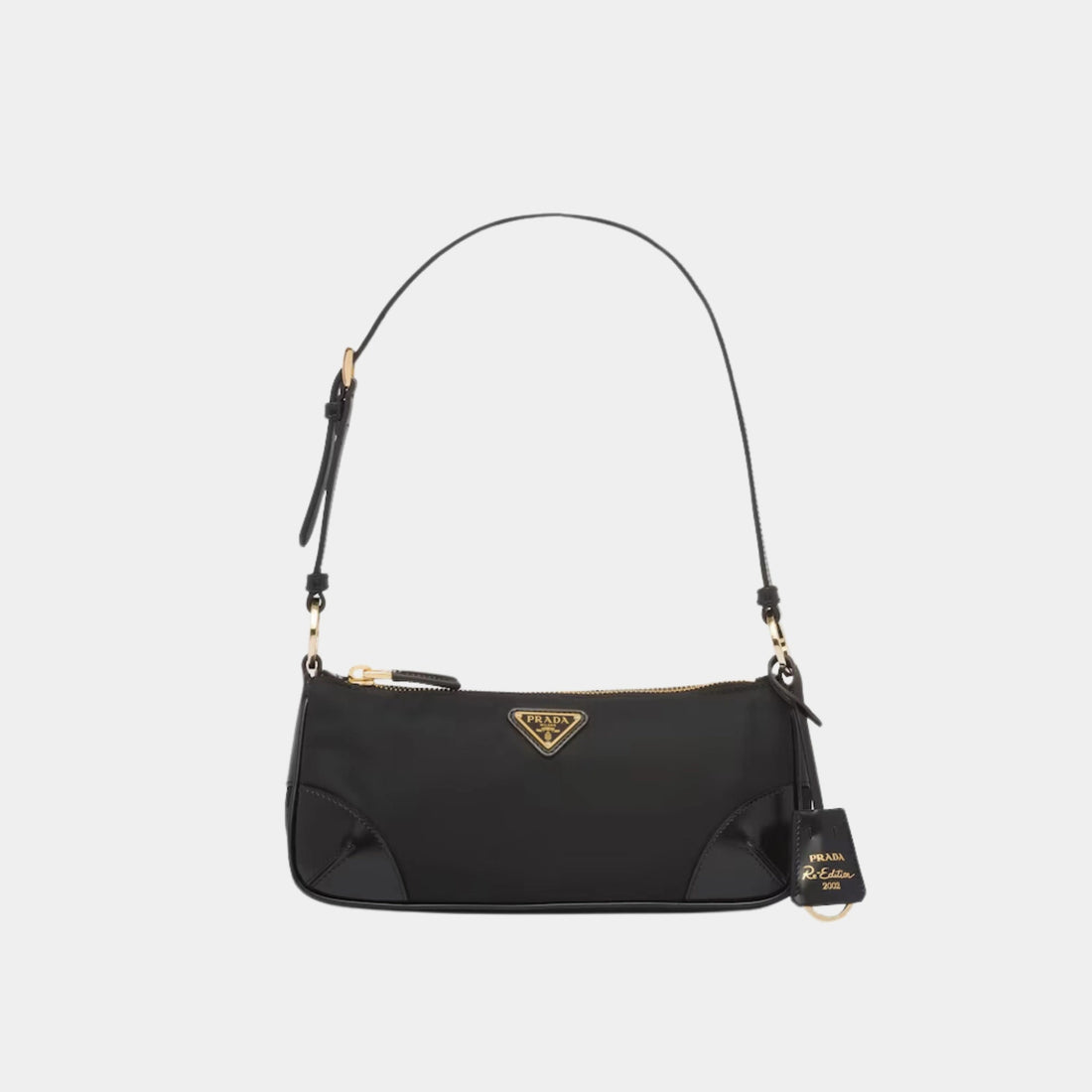 Re-Edition 2002 Re-Nylon Brushed Leather Shoulder Bag