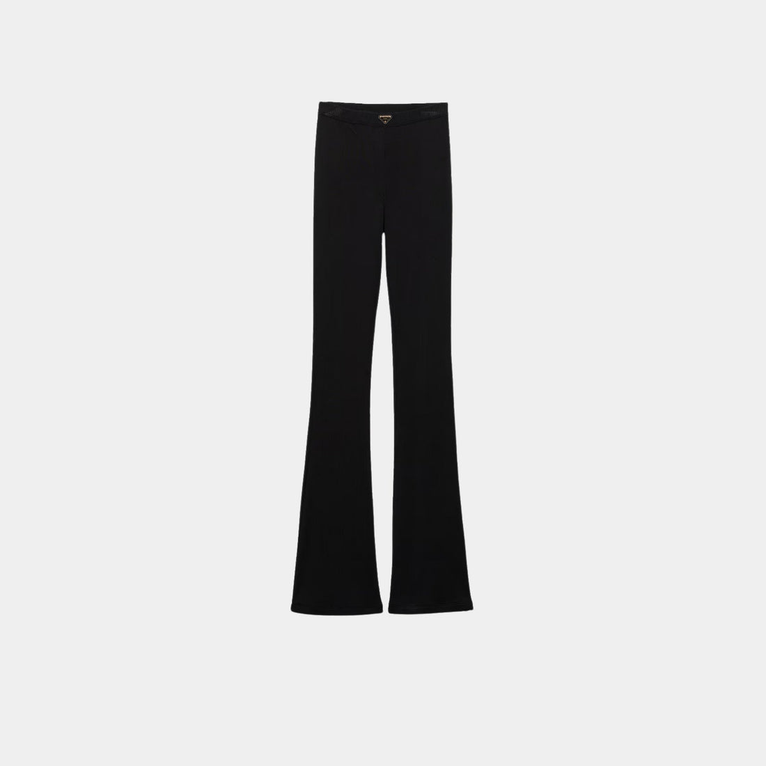 Ribbed Knit Jersey Pants
