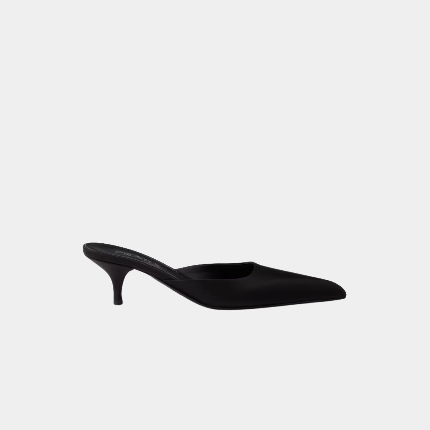 Satin Mules Silk Viscose