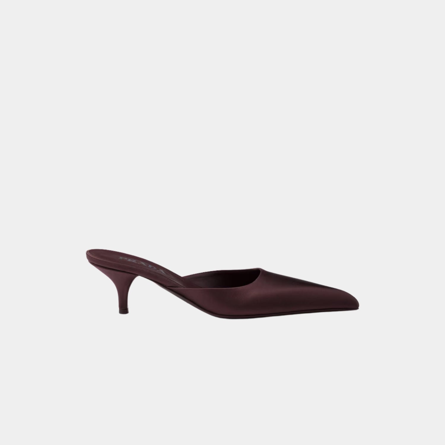 Satin Mules Silk Viscose