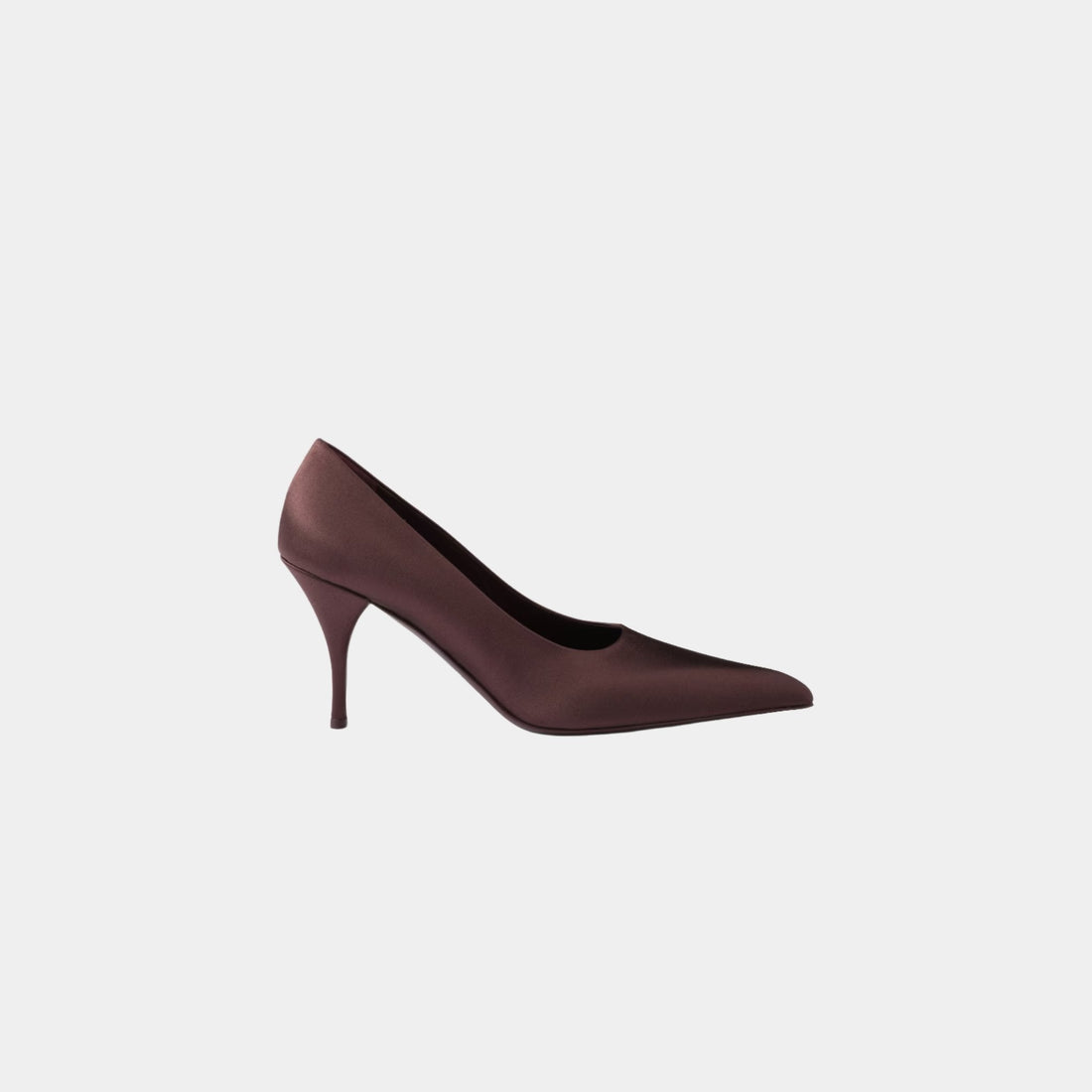 Satin Pumps Silk Viscose