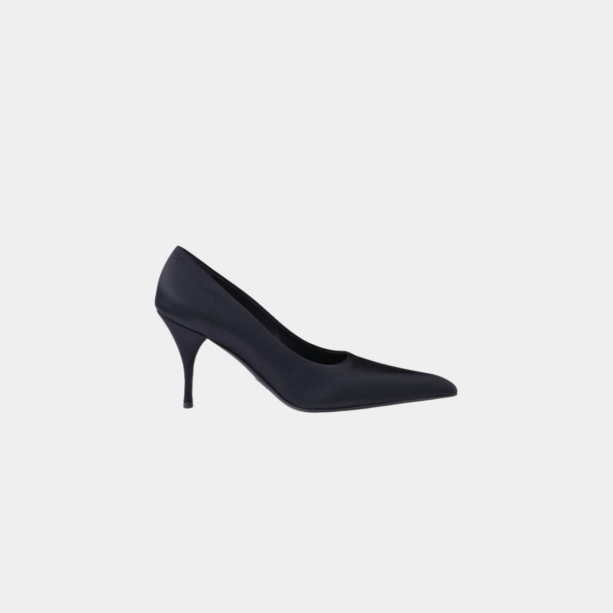 Satin Pumps Silk Viscose