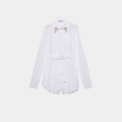 Short Batiste Jumpsuit