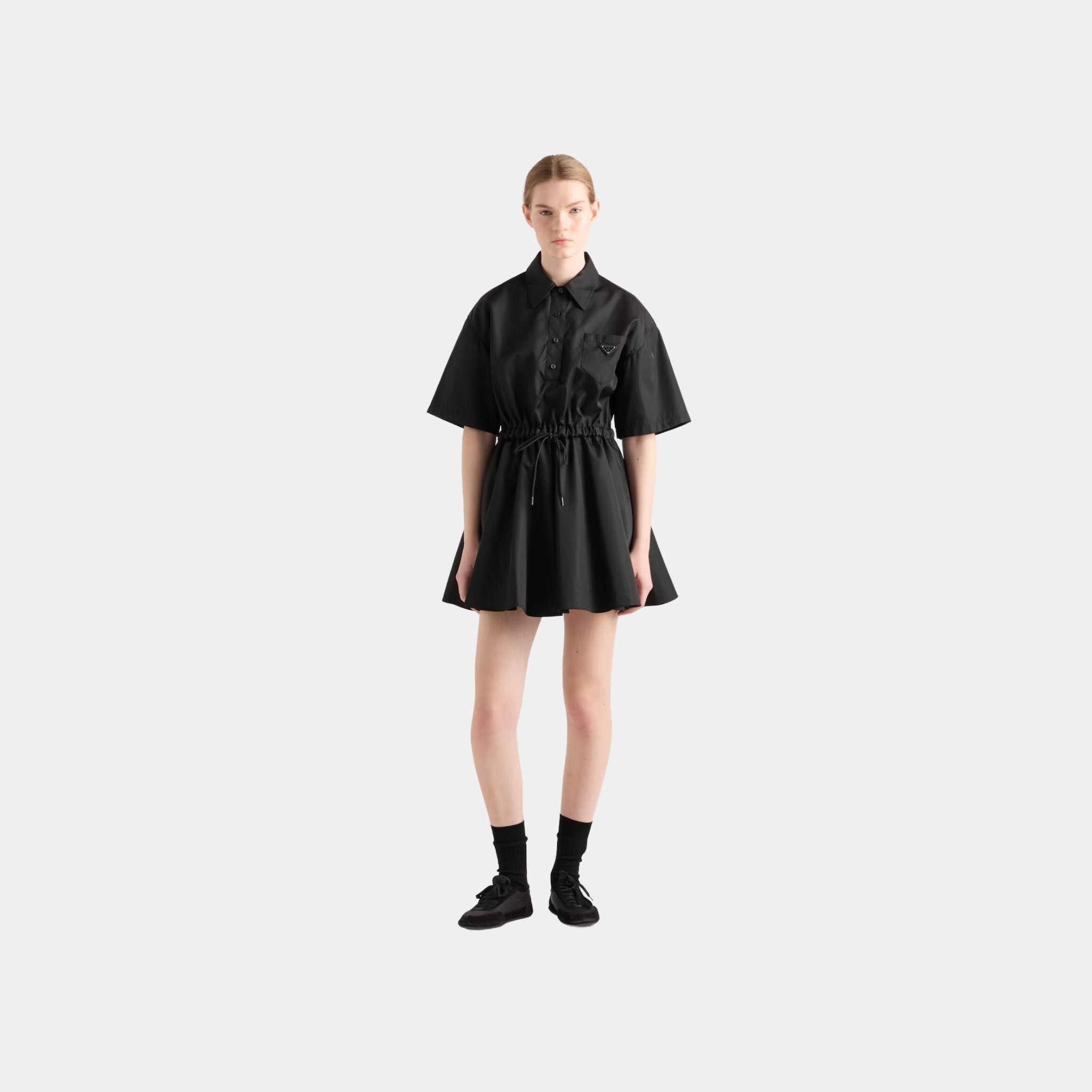 Short Sleeved Re-Nylon Dress