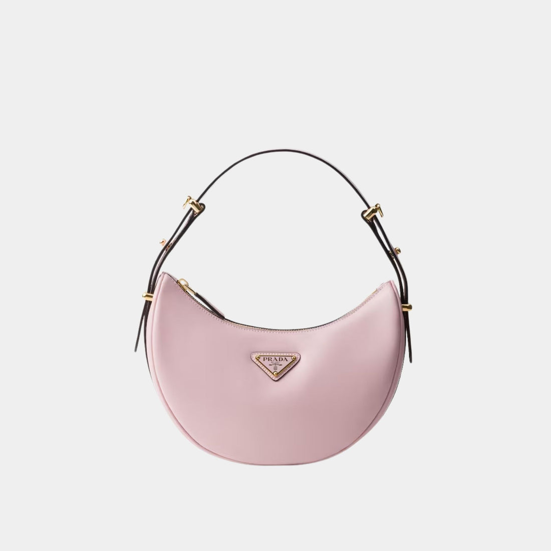 Small Arque Leather Shoulder Bag