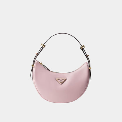 Small Arque Leather Shoulder Bag