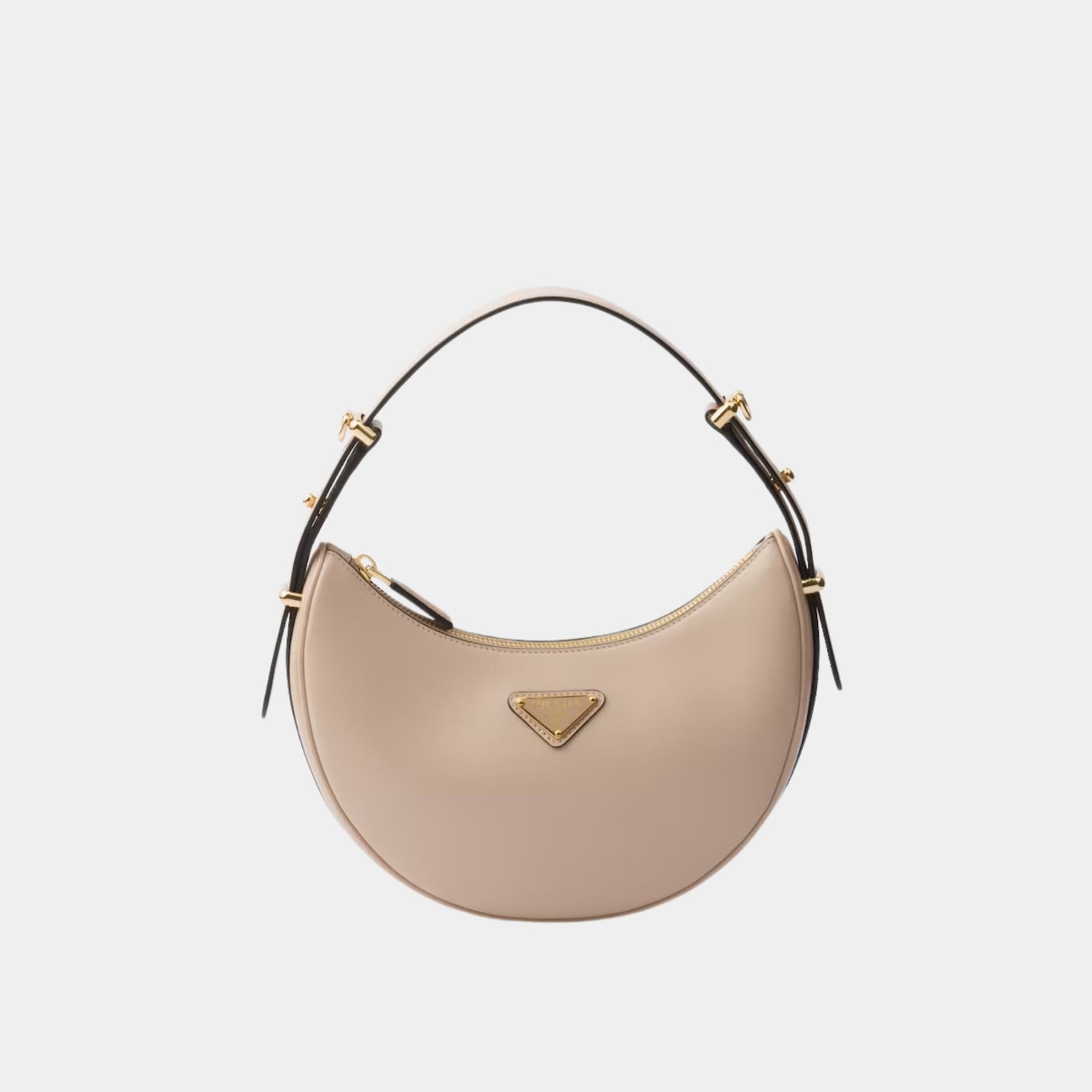 Small Arque Leather Shoulder Bag
