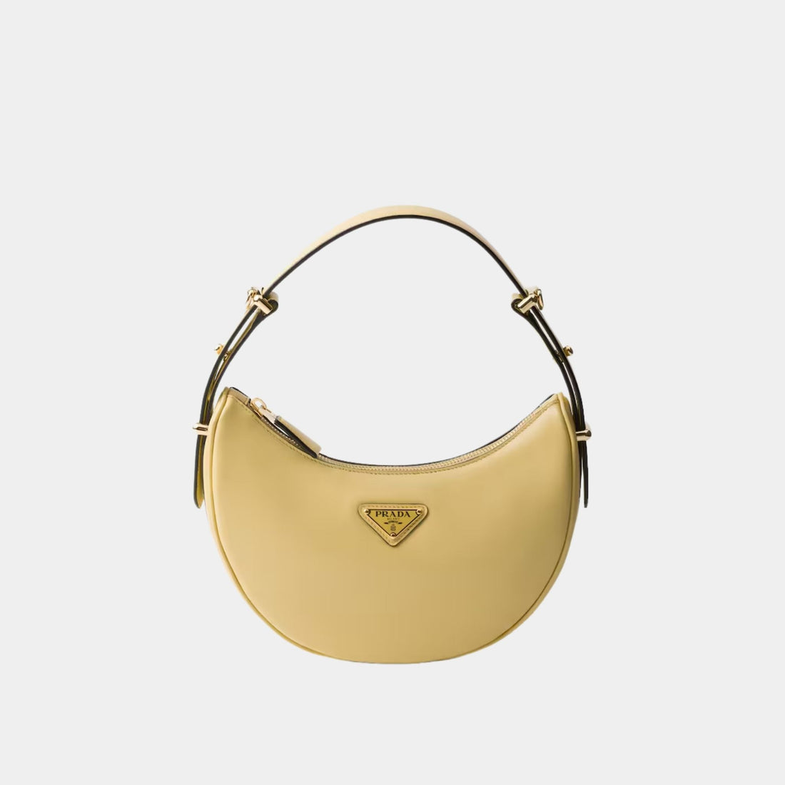 Small Arque Leather Shoulder Bag