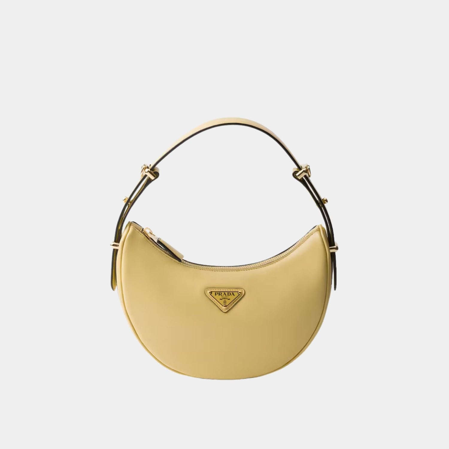Small Arque Leather Shoulder Bag