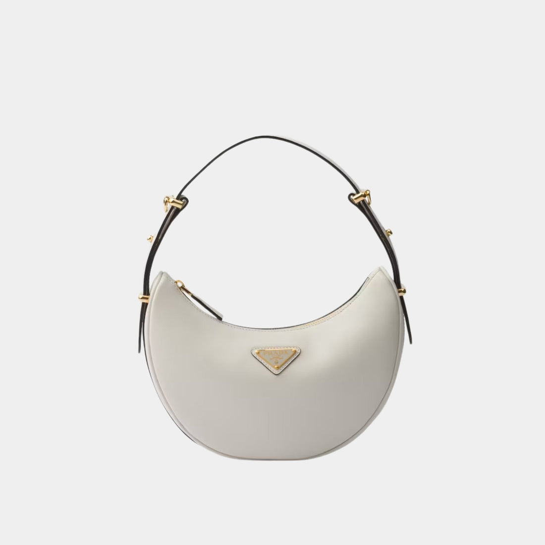 Small Arque Leather Shoulder Bag