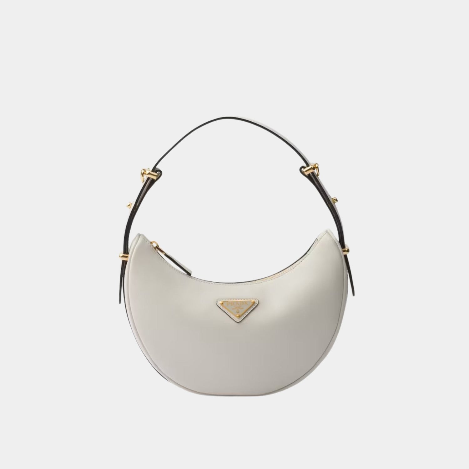 Small Arque Leather Shoulder Bag
