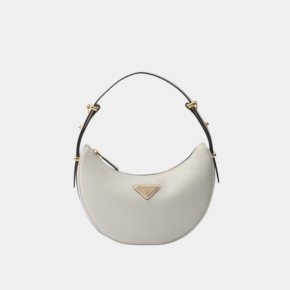 Small Arque Leather Shoulder Bag