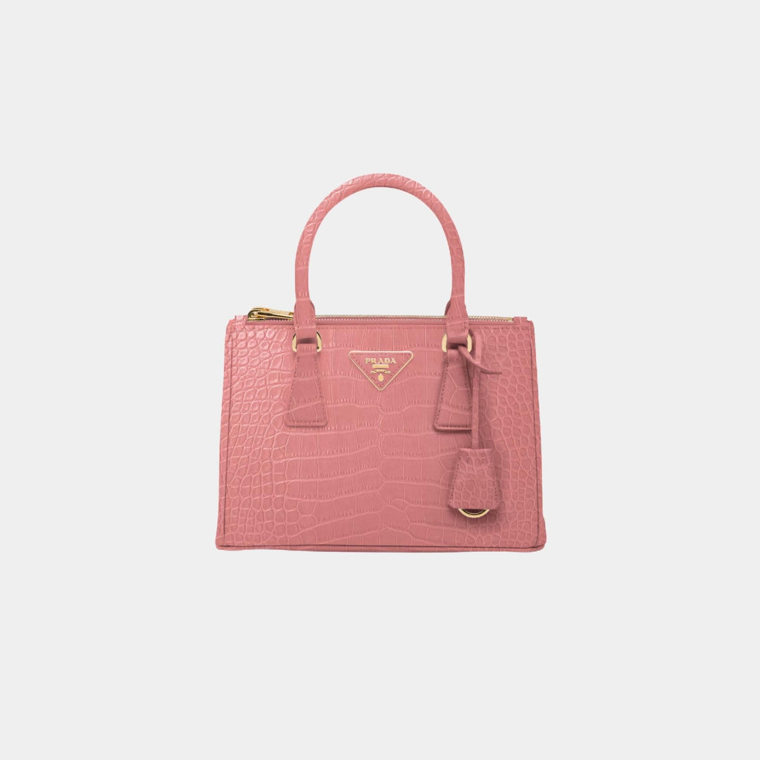 Small Galleria Crocodile Leather Bag