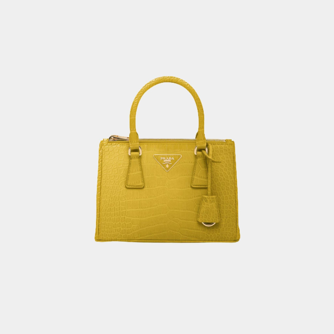 Small Galleria Crocodile Leather Bag