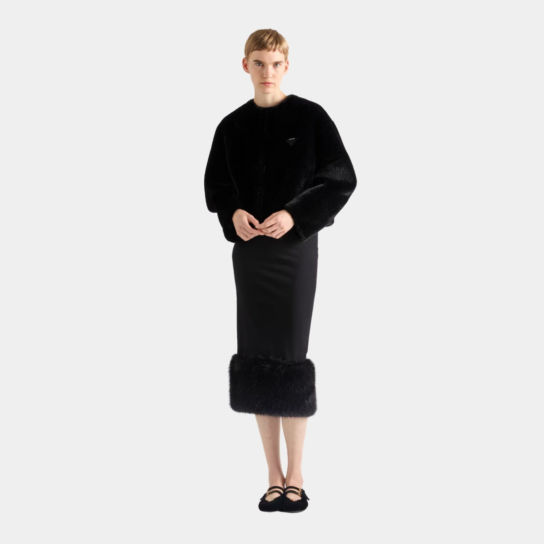 Stretch Jersey Skirt