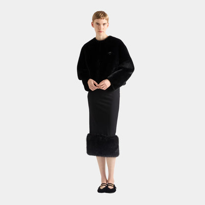 Stretch Jersey Skirt