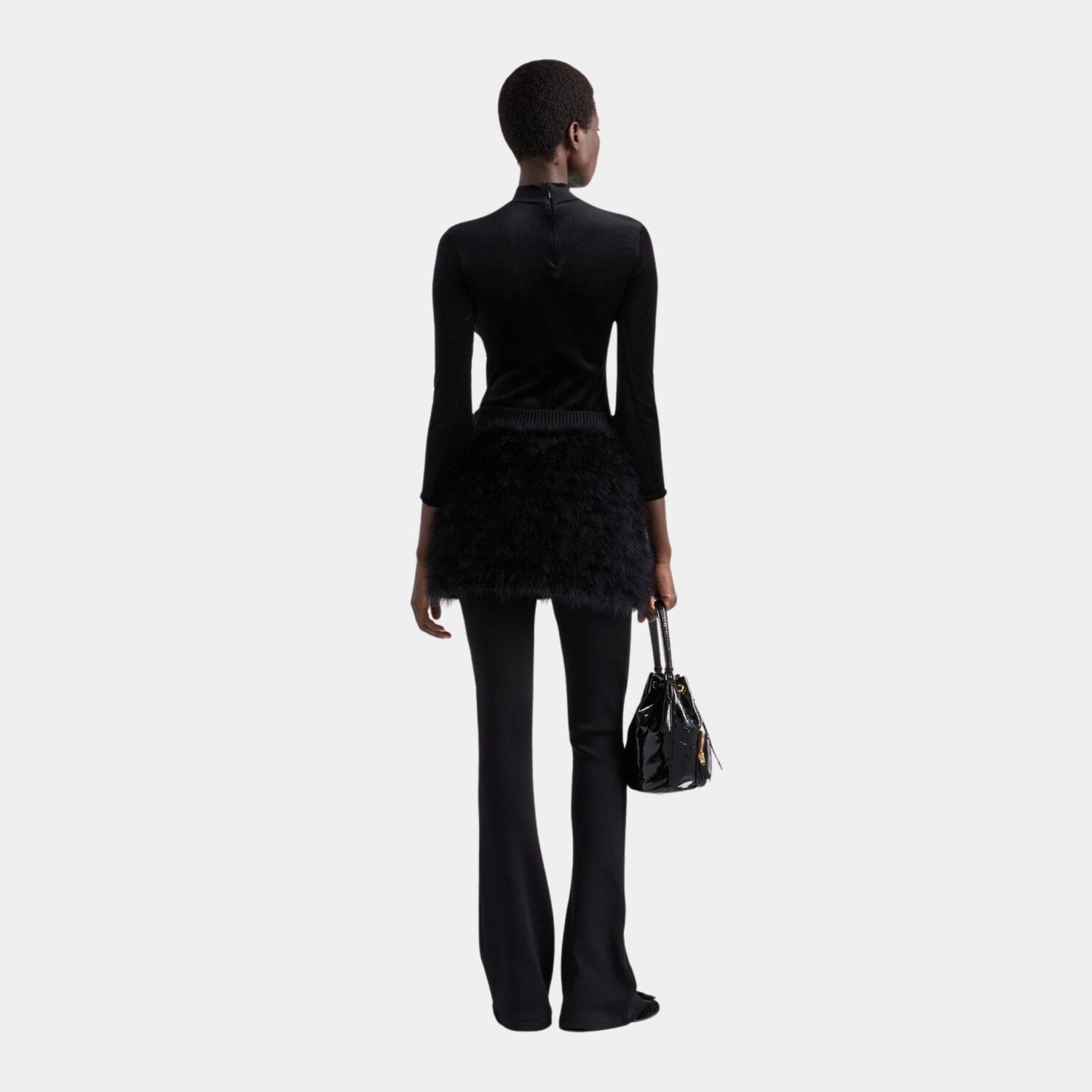 Velvet Jersey Bodysuit